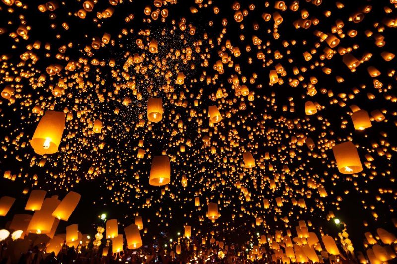 Chiang Mai mùa lễ hội ánh sáng 
