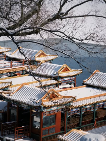 Ngắm cung điện mùa hè – Di Hoà Viên ngày mùa đông