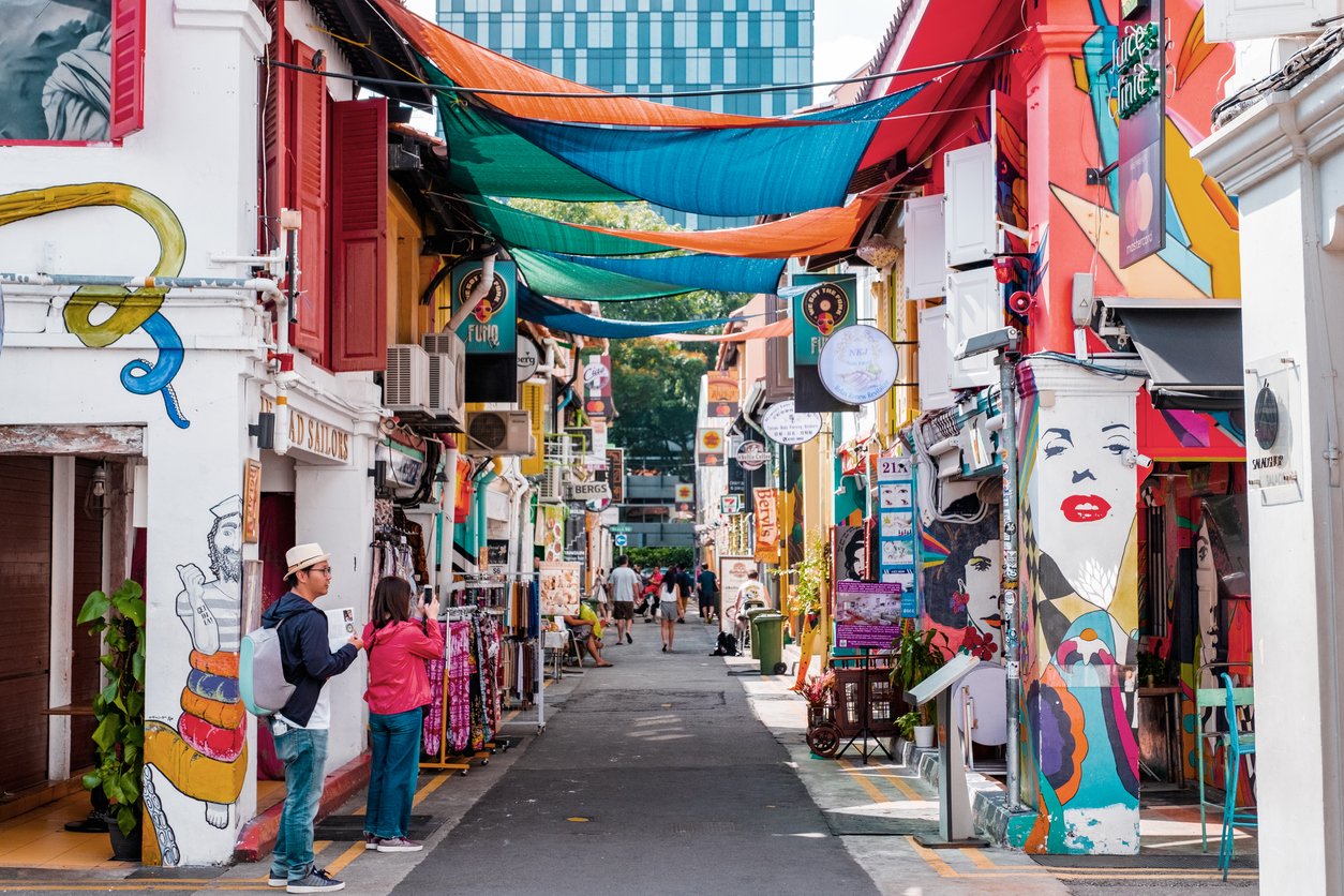 Haji Lane – thiên đường nghệ thuật giữa lòng Singapore