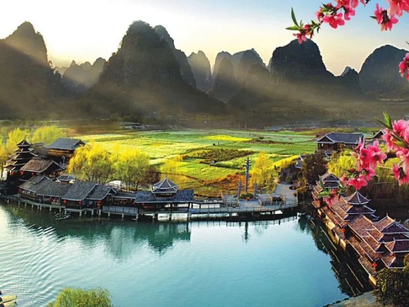 HÀ NỘI – QUẾ LÂM – DƯƠNG SÓC NO SHOPPING 4N3Đ>