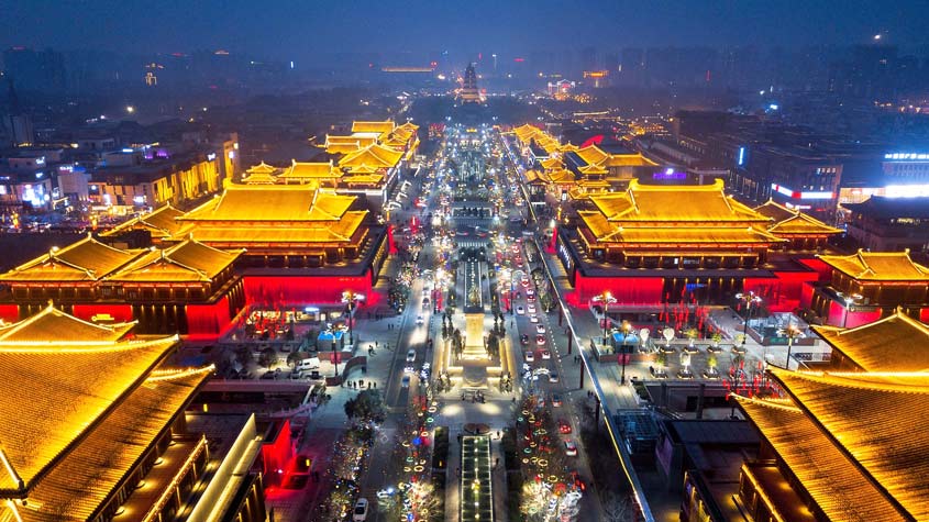 TÂY AN - LẠC DƯƠNG - TRỊNH CHÂU – KHAI PHONG