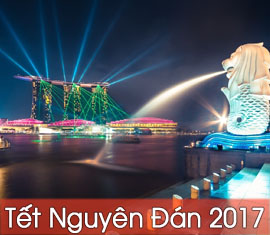 Du lịch Singapore 4 ngày 3 đêm dịp Tết âm 2017